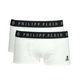 Philipp Plein White Cotton Men's Boxer -   -  Philipp Plein.